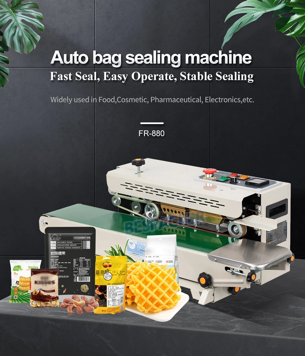 Electric Sealing Machines Industrial Plastic Bag Sealer