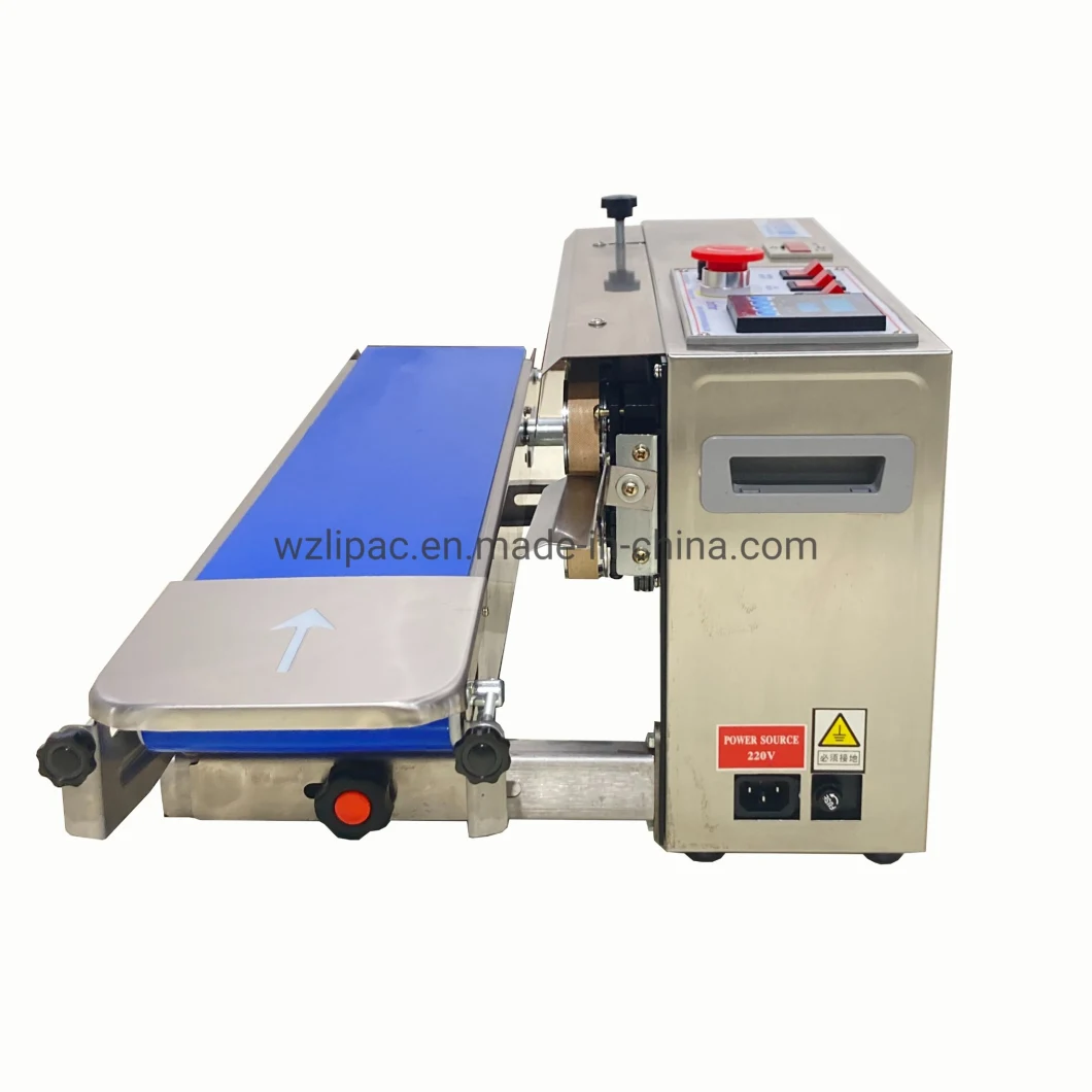 Lps-150 (Horizontal type) Automatic Horizontal Plastic Film Bags Heat Sealing Machine Continuous Band Sealer with Counter