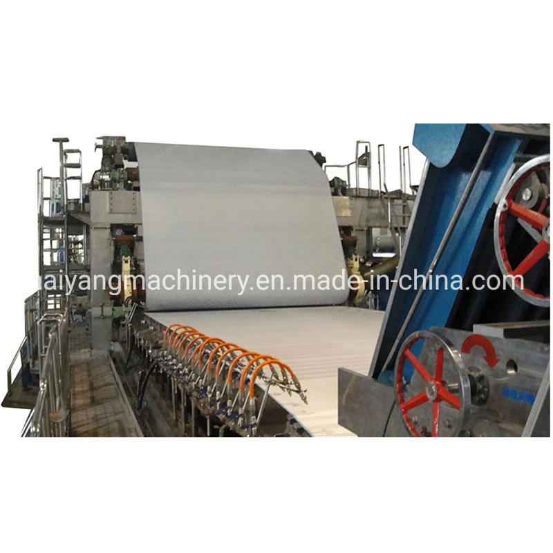 ODM Automatic Toilet Making Waste Recycling Tissue Price Kraft Paper Newspaper Machine with CE