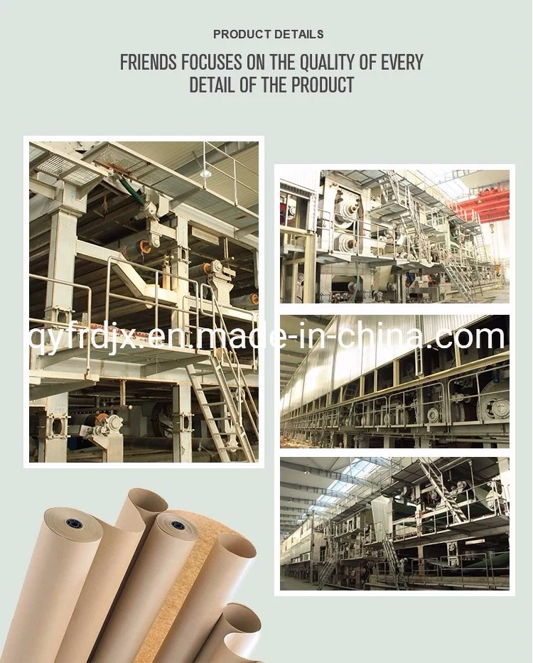 Corrugated Paper/Kraft Paper/Tissue Paper/Fluting Paper/Printing Paper/ Recycled Paper Making Machine