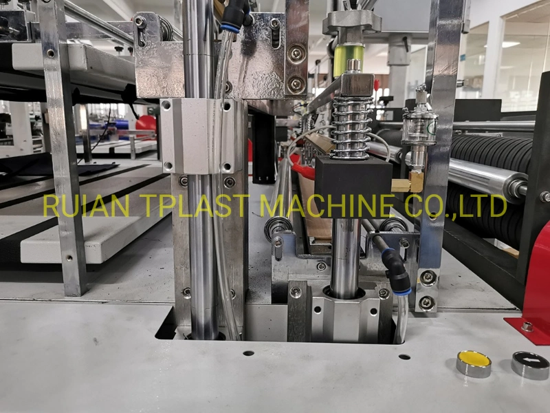 Tplast HDPE LDPE LLDPE 4/6 Lines Nylon Biodegradable Plastic Bag Flat Bag Shopping Bag Making Machine Price