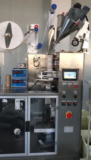 Kst-182 preço de fábrica automático filtro de gotejamento ultra-sônico filtro de café em pó de enchimento embalagem de alimentos saco de chá máquina de embalagem vertical com envelope